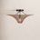 Single Light Rattan Dimmable Pendant
