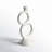 11'' H Wood Tabletop Candlestick