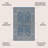 Haupt Vine and Border Textured Weave Navy/Gray Indoor/Outdoor Rug-1833573606