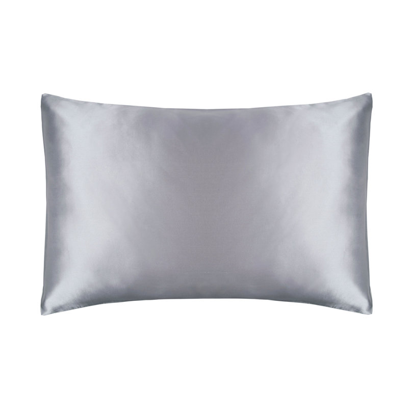 Luxury Silk Range Silk Pillowcase, Platinum