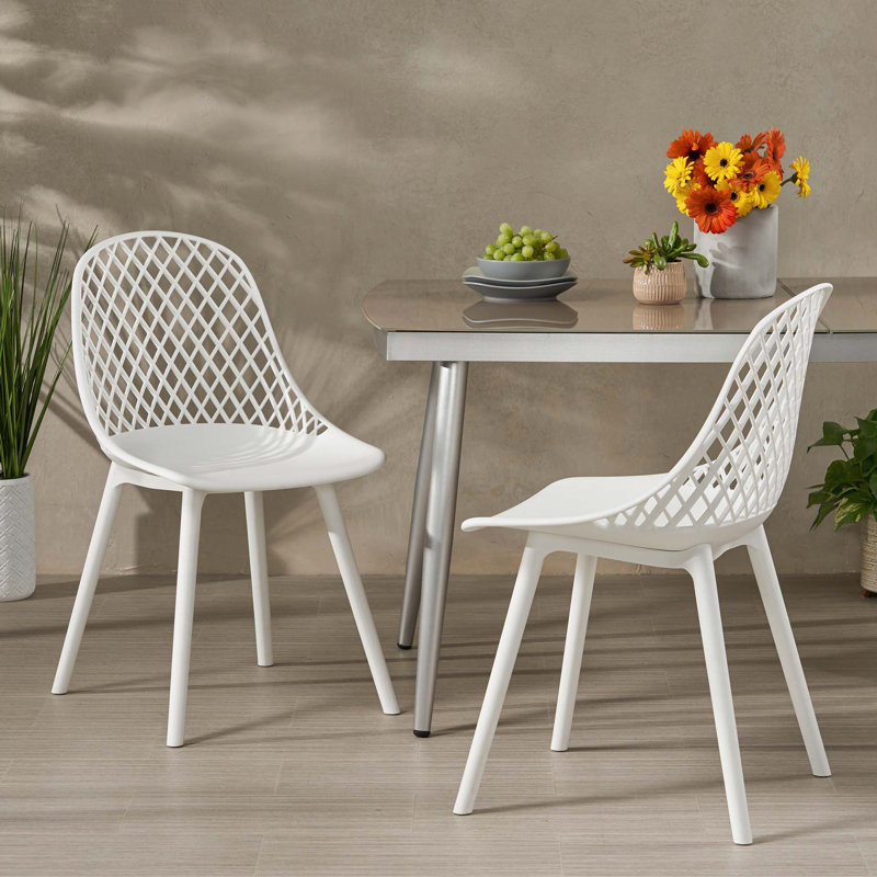 Chaise d'appoint Basic, Blanc