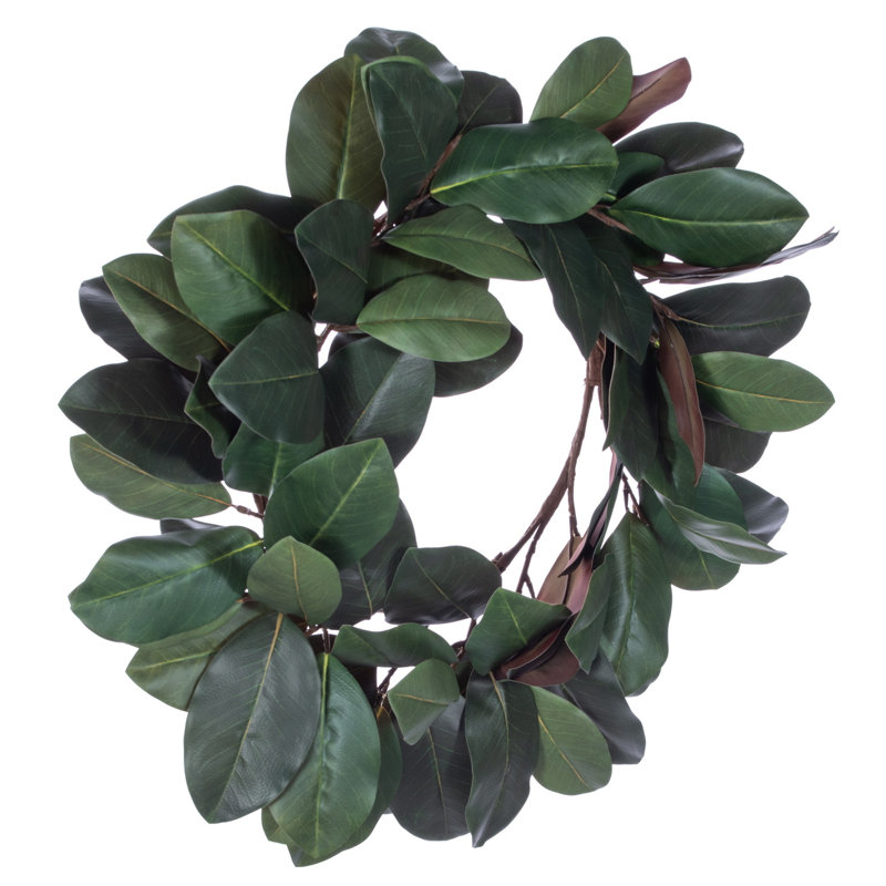 Couronne à feuilles de magnolia 28 po, 28"
