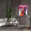 «Cherish the Pitbull», impression sur toile tendue
