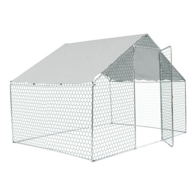 10x6x6ft Iron Chicken Run - Une option polyvalente pour l'aviculture 10 * 6 * 6ft