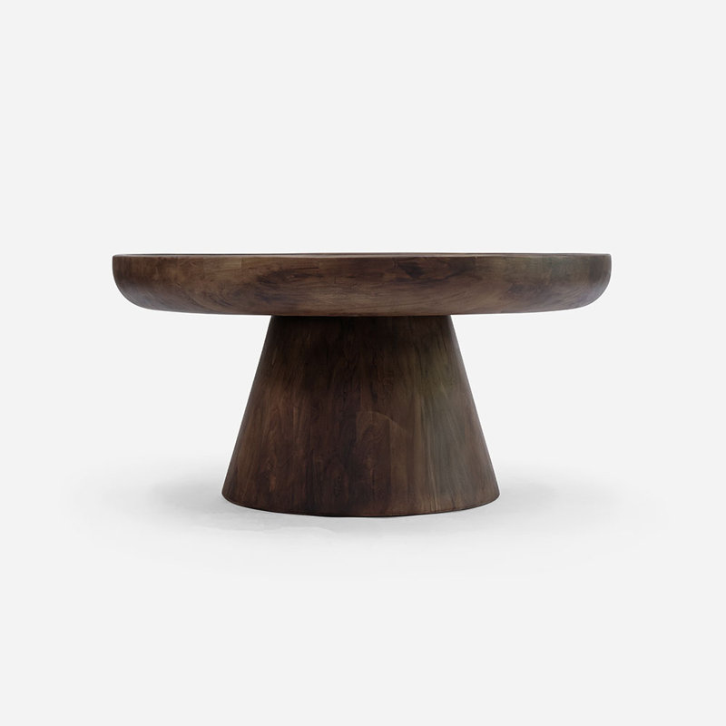 Table basse en bois massif, Café