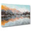 Mountain Reflection In Italy In Abstract - Wrapped Canvas Print-55308203