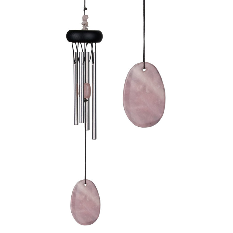 Pierres précieuses - carillon quartz rose