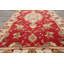 Tapis traditionnel en laine et soie rose tissé à la main Tabriz 300 KPSI 2 pi 4 po x 4 pi