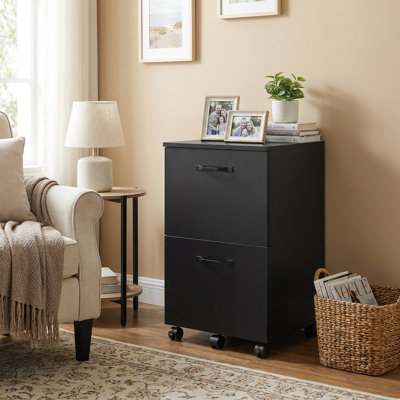 Cambrie 16.7" W 2-Drawer Mobile Vertical Filing Cabinet