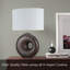 Winchcombe Transitional Wood 22" Table Lamp Set