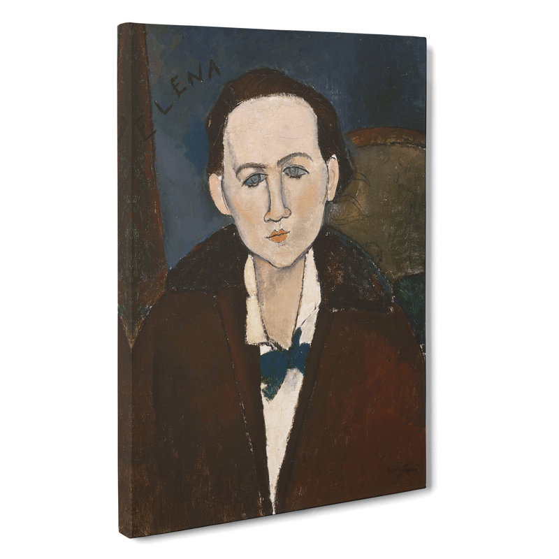 Elena Povolozky by Amedeo Modigliani - Wrapped Canvas Painting, 76cm H x 50cm W x 3cm D
