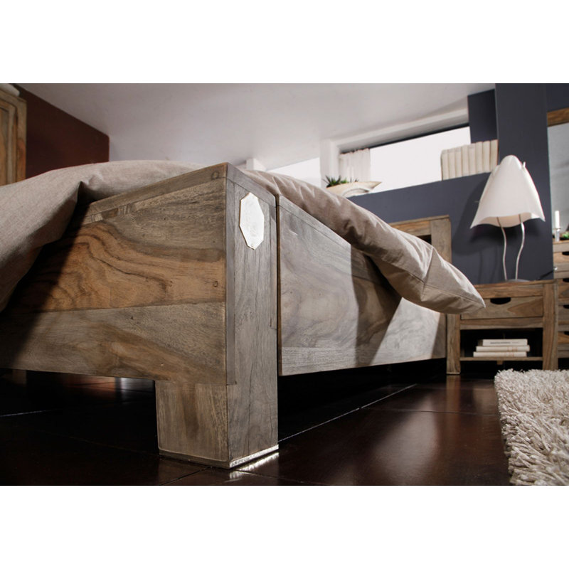 Nature Solid Wood Bed, Super King (6')