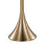 Lampe sur pied contemporaine en métal 65 po avec abat-jour en lin Lenuxe de Grandview Gallery-971335389