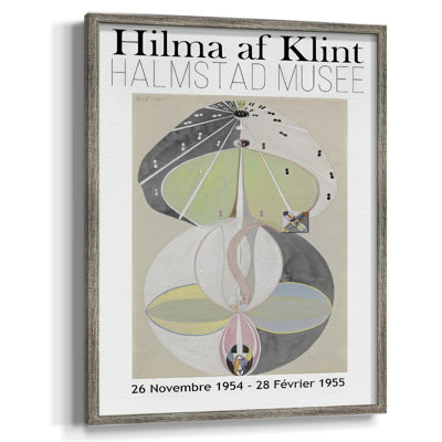 «Klint Museum Posters I», reproduction encadrée - bois massif