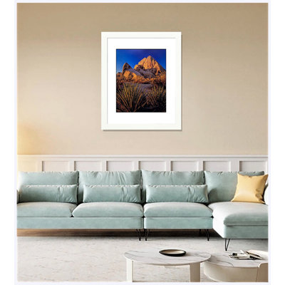 Cadre photo 18,3 po x 21,3 po en PVC blanc, présentoir mural, ensemble de 5, 11 lb