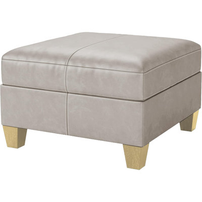 Canapé modulaire en similicuir avec rangement, canapé modulaire moderne pour le salon, accessoires, repose-pieds modulaire avec rangement, beige