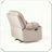 Luxurious Manual Recliner Skin-Friendly Fabric Dual Cup Holders Comfortable Stylish