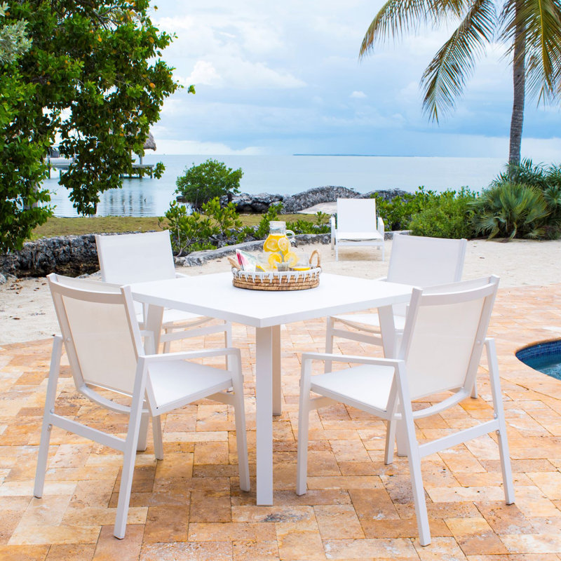 Mykonos Square 4 - Person 39" Dining Set