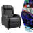 Woong Faux Leather Recliner-1284613685