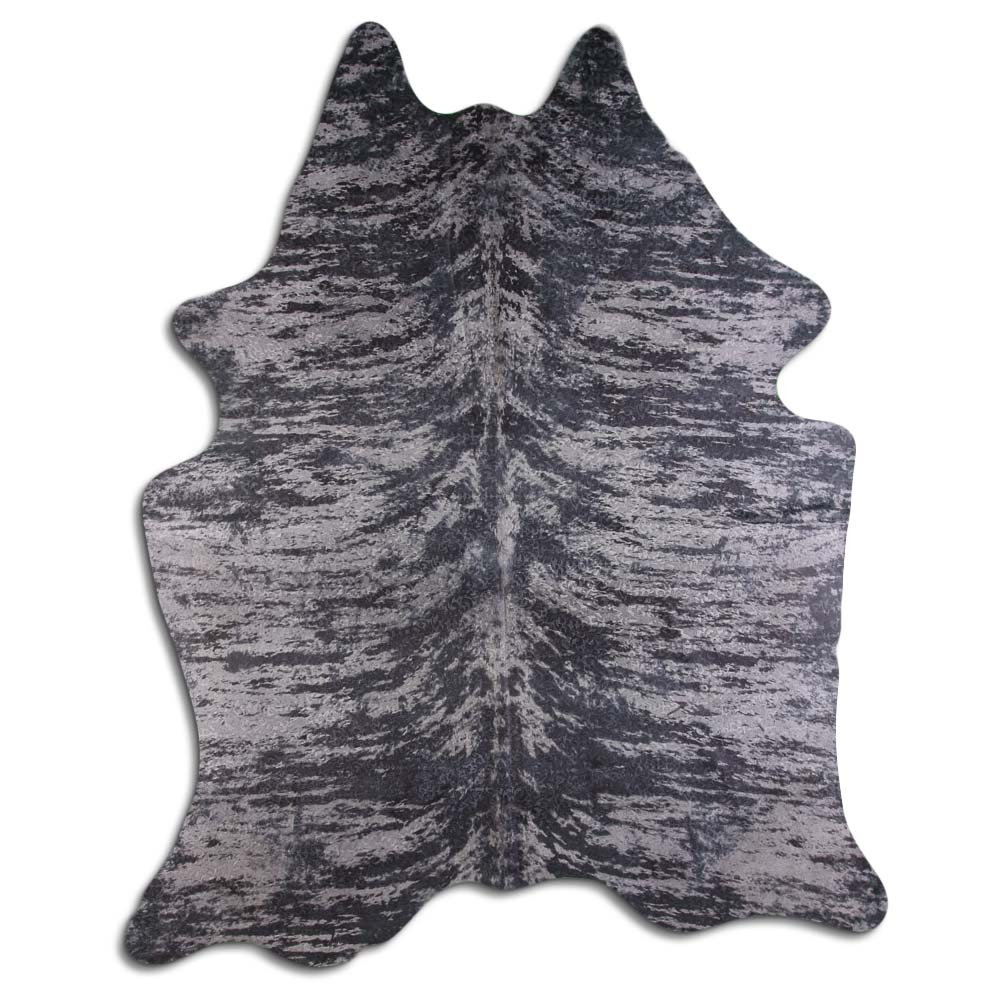 Foundry Select ACID WASHED HAIR ON Cowhide RUG DISTRESSED BRINDLE ...