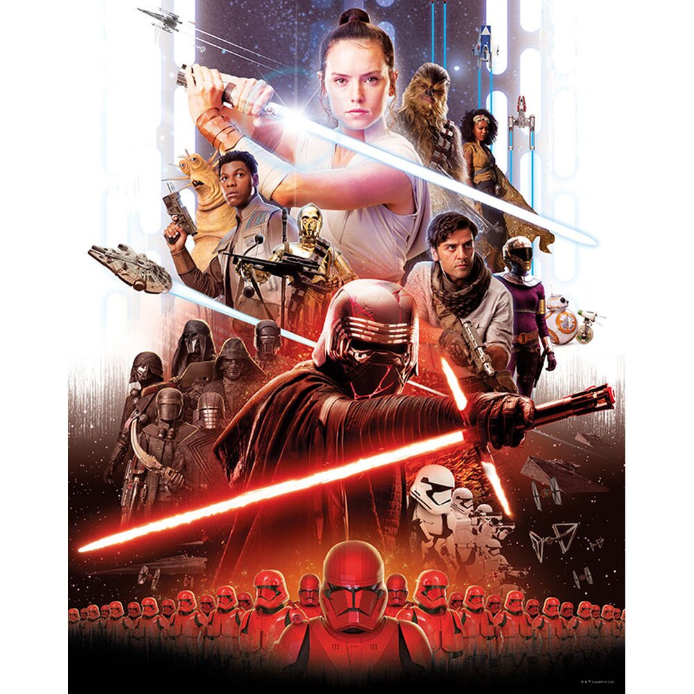 Poster Star Wars Movie Rey