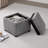 Darey Upholstered Polyester Storage Ottoman-1134972793