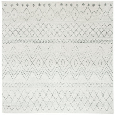 Sepulveda Geometric Ivory/Charcoal Area Rug