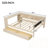 Full Size daybed with Storage Shelves, Drawers and charging Station-1882269205