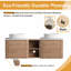 Ensemble de meuble-lavabo double 60 po avec lavabo en céramique et tablettes de rangement Greythor, ensemble de meuble-lavabo double 60 po avec plateau en pierre-1842118497-1841897077