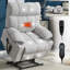 Fauteuil inclinable polyvalent en chenille durable et polyvalent