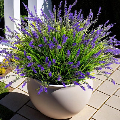 Artificial Faux Plants Outdoor Spring Decorations, Summer Fake M...