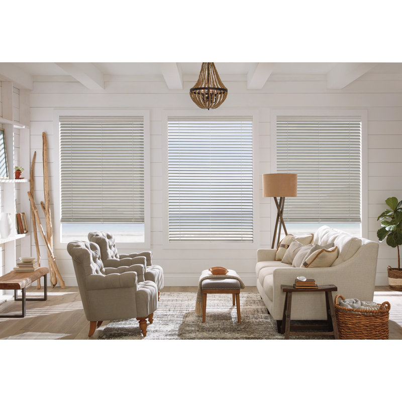 Store texturé obscurcissant sans fil 2 po Holizontal / Venetian, L 24 po x L 70 po