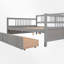 Lit de jour double en bois massif-111860679-110842903