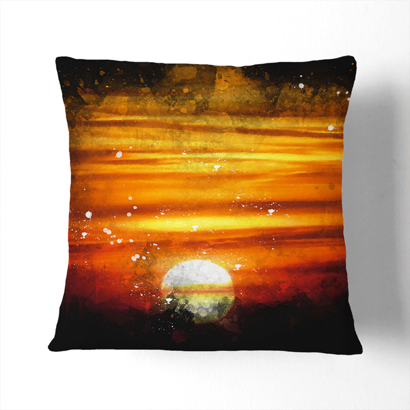 Square Throw Cushion, 55cm H x 55cm W x 20cm D
