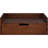 Kitt Modern Floating Wall Shelf Side Table With Drawer, 18" X 12" X 6.5", Walnut