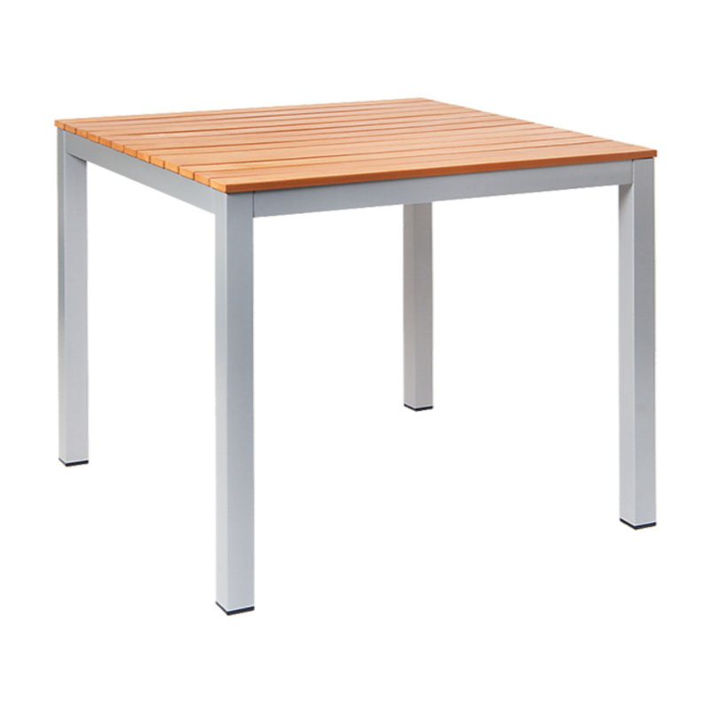 Table carrée L 36 po x l 36 po ERF, Inc, gris