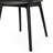 Dahlia Chair - Outdoor. Black Polypropylene, Weather . Elegant Curve. 33''h X 22.5''w 21.5''d. And Stable Frame