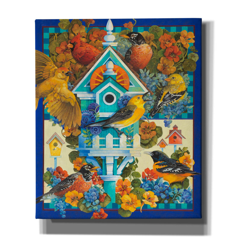 «The Avian Sanctuary» par David Galchutt, art mural sur toile, H 24 po x l 20 po