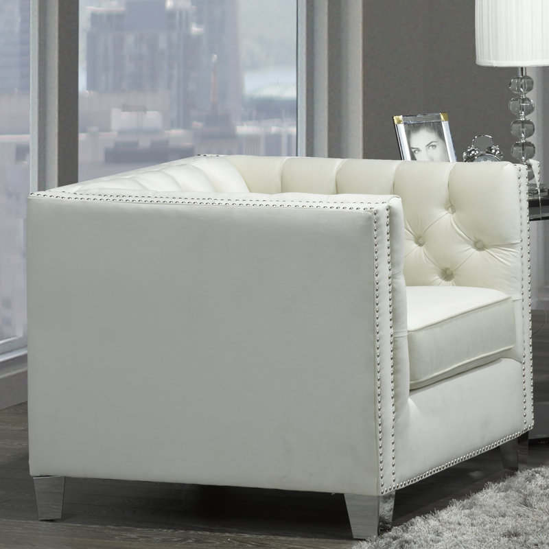 Fauteuil Shepshed, Ivoire