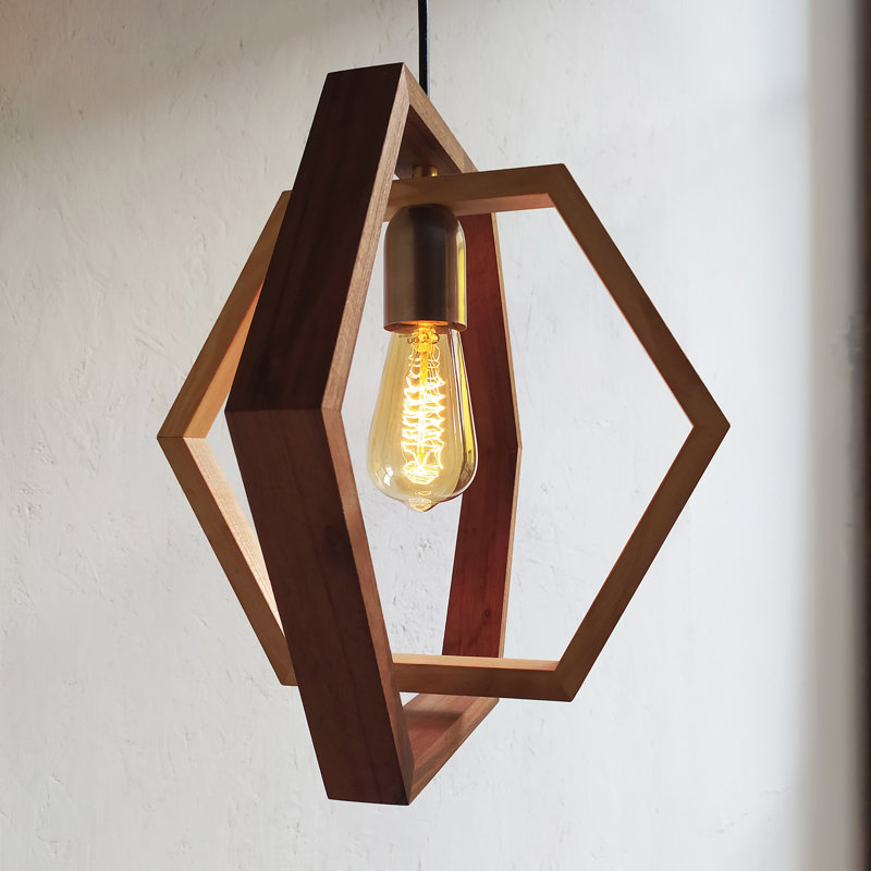 Chi 1 - Light Oil Geometric Pendant