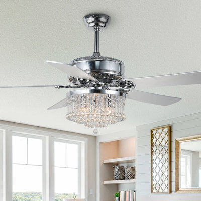 Trogdon 52'' Ceiling Fan with Light Kit