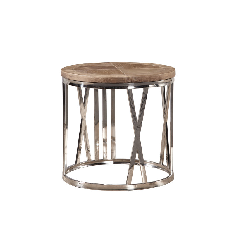 Solid Wood End Table