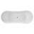 Philo 71 Inch Acrylic Double Slipper Freestanding Tub-89019745-124368382