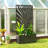 Metal Planter Box with Trellis