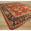 Tapis rouille noué à la main Lahar-16327811