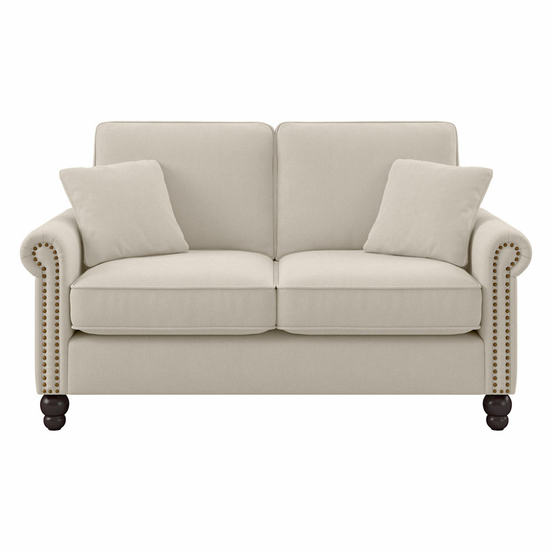 Causeuse Atifah Coventry 61W, Crème, crème