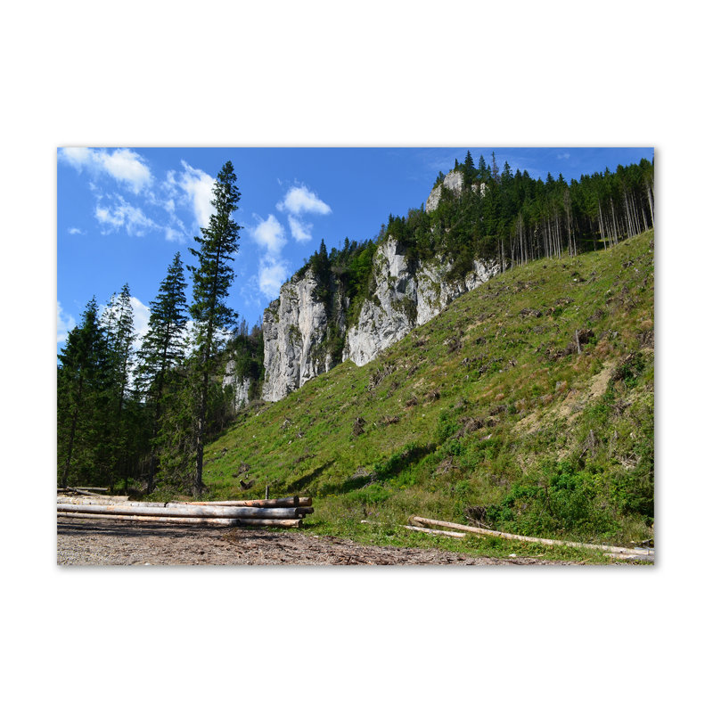 Rocky Peaks - Wrapped Canvas Print