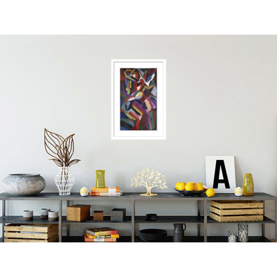 Composition III by Patrick Henry Bruce - Framed Giclee Print