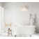 67 Inch Bathtub in Glossy White with Trim