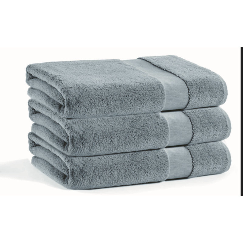 Ultra-Soft Wash Towel, Dark Grey, 11.8 x 19.7 inches | 80% Cotton / 20% Bamboo Blend, 16.2 oz/sq yd | Highly Absorbent & Quick-Drying | Perfect for Home, Spa, and Gym, Machine Washable, Durable & Luxurious Feel